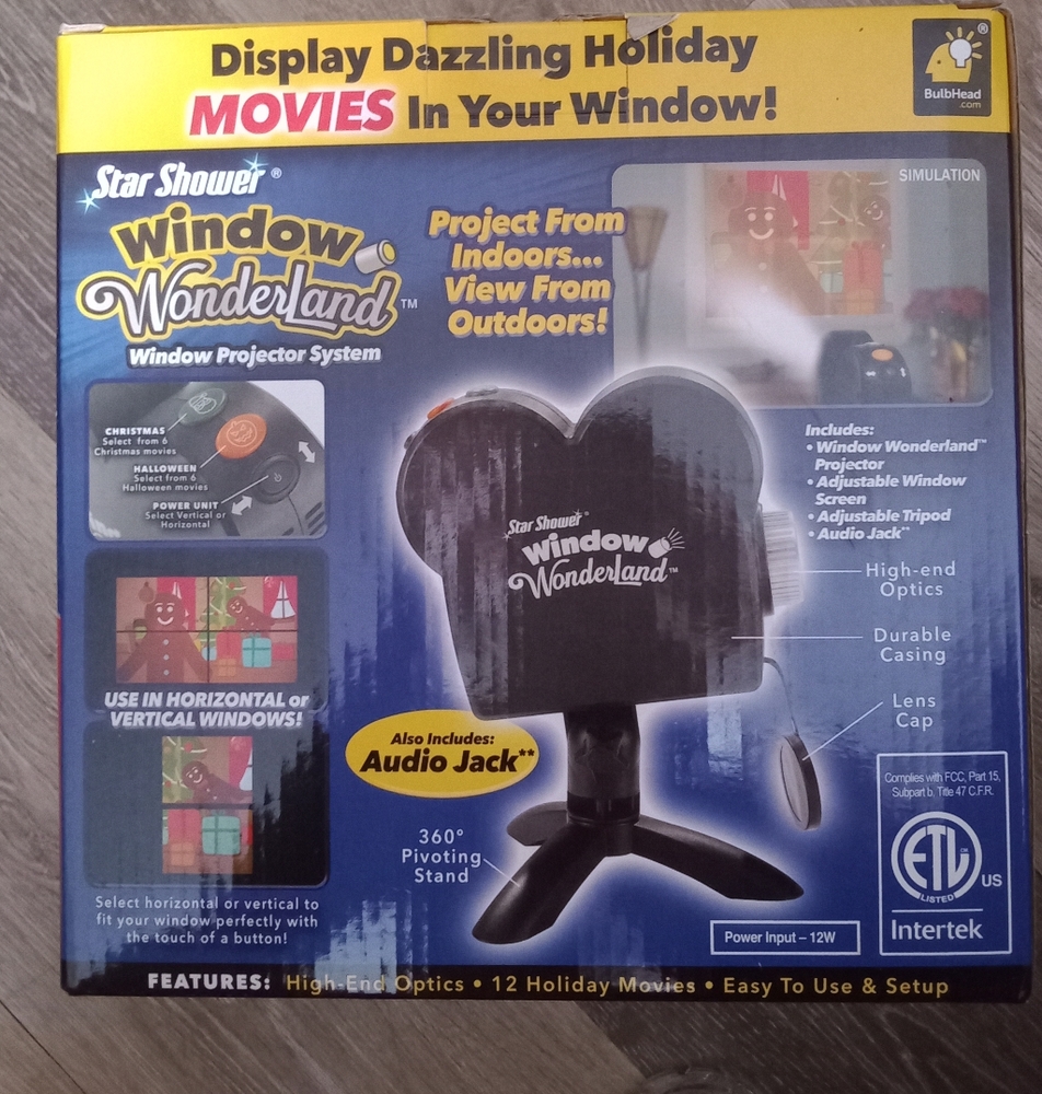 Decoration Window Wonderland for Halloween & Christmas so fun